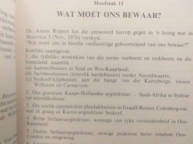 Bewaring in die Vrystaat (PJ Nienaber geteken en geskenk aan GSJ Hofmeyr) 1982