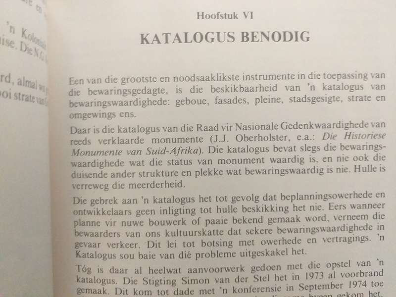 Bewaring in die Vrystaat (PJ Nienaber geteken en geskenk aan GSJ Hofmeyr) 1982