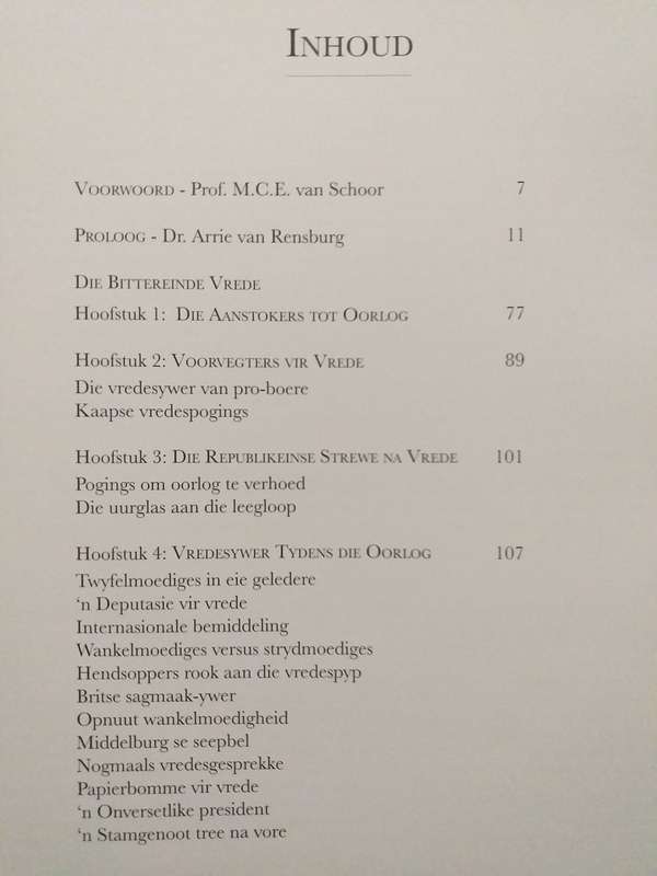 Die Bitteinde Vrede (MCE van Schoor) Erwe van ons vaadre nr 2