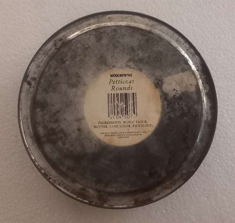 Tin Pettocoat Rounds