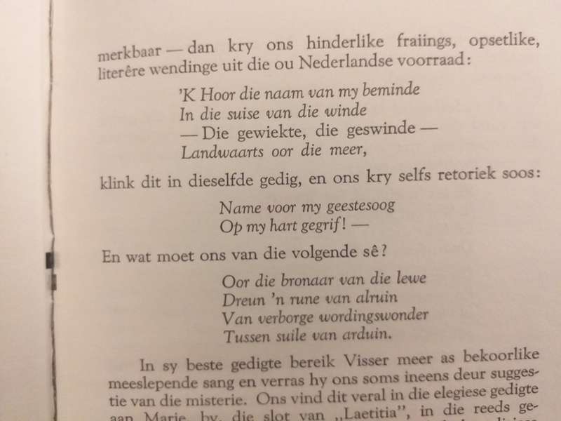 Bloemlesing AG Visser 1965 *** OUD BIBLIOTEEKBOEK ***
