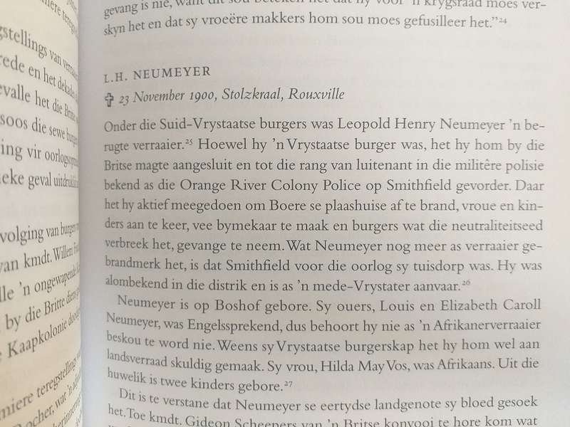 Boereverraaier (Albert Blake) Teregstellings tydens die Anglo Boereoorlog