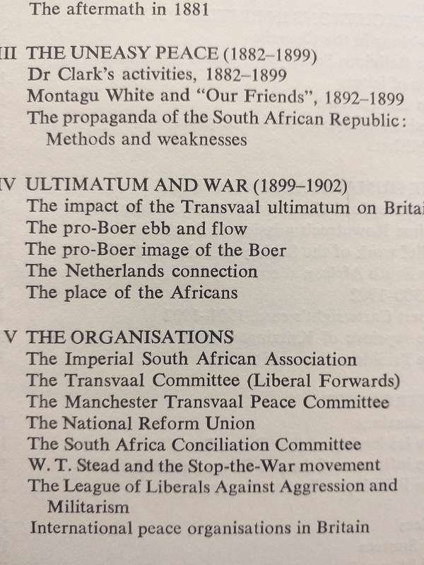 The British Pro Boers 1877-1902 (Arthur Davey)