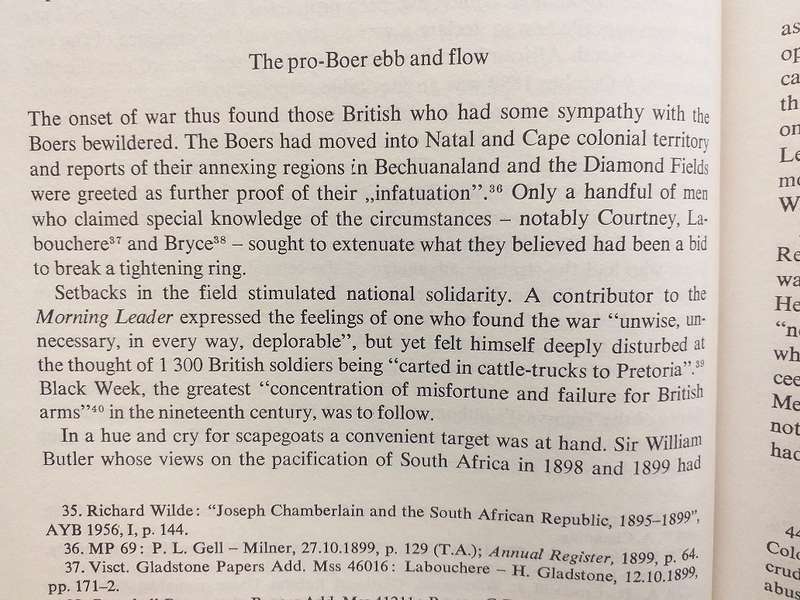 The British Pro Boers 1877-1902 (Arthur Davey)