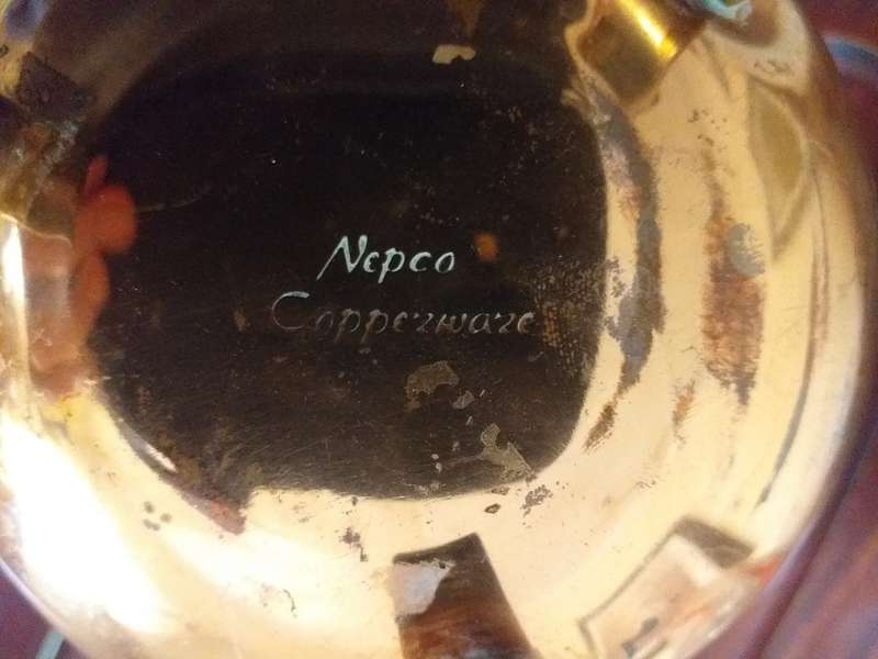 Antique copper pot