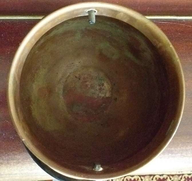 Antique copper pot