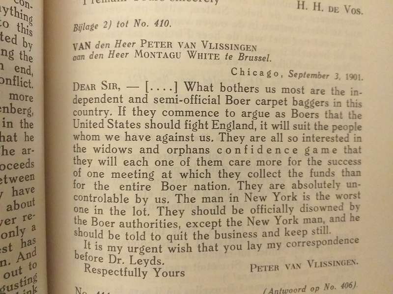 Dr WJ Leyds Vierde Verzameling Correspondentie 1900-1902 Deel 1 Tweede Band