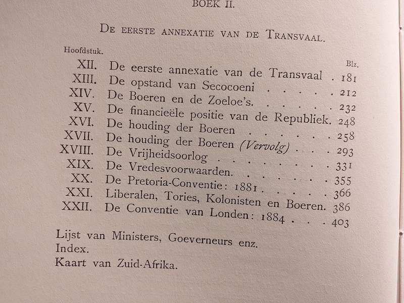 De Eerste Annexatie van de Transvaal (Dr WJ Leyds)