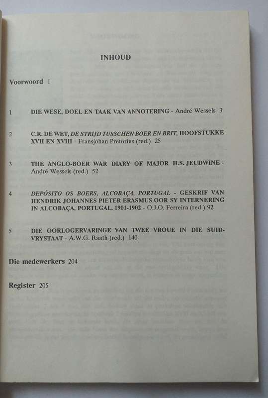 Egodokumente Persoonlike vertellings uit die Anglo Boereoorlog (Andre Wessels FJ Jacobs AWG Raath)