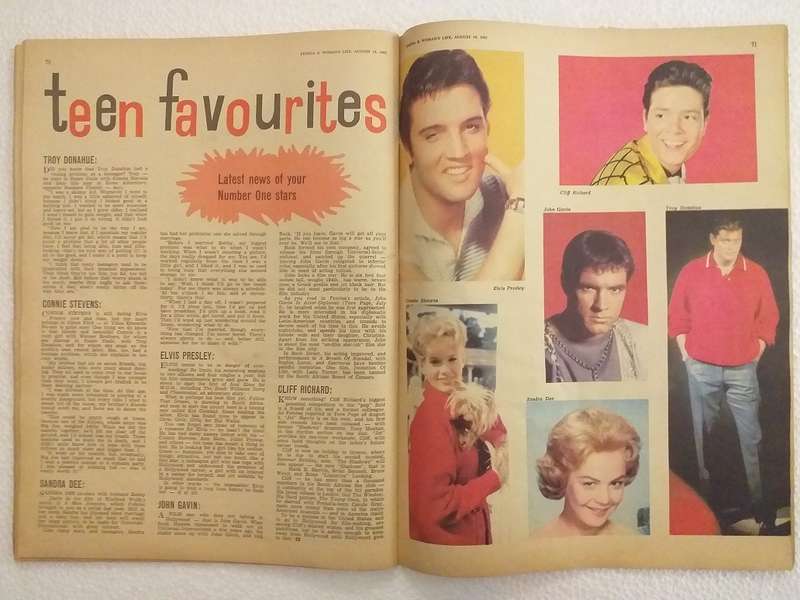 Femina magazine 16 August 1962 WITHOUT COVERS