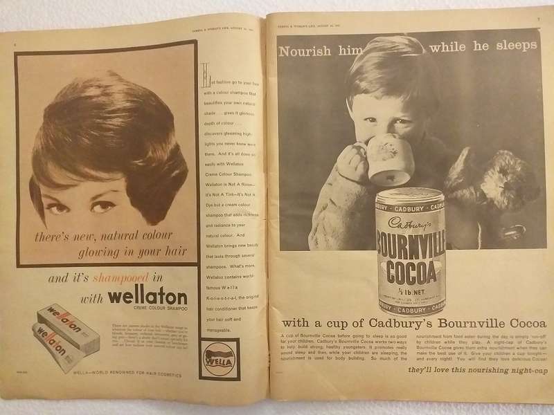 Femina magazine 16 August 1962 WITHOUT COVERS