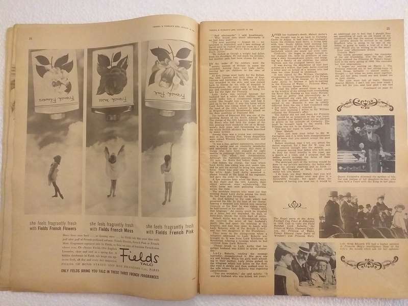 Femina magazine 16 August 1962 WITHOUT COVERS