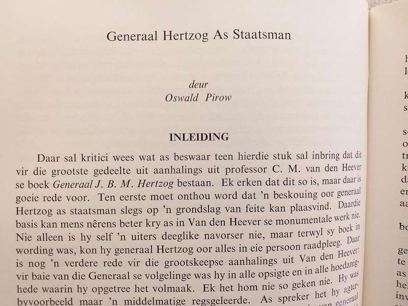 Gedenkboek vir Generaal Hertzog (PJ Nienaber et al)
