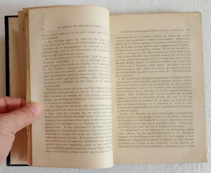 Geschiedenis van de Emigranten Boeren en van den Vrijheids-oorlog 1882
