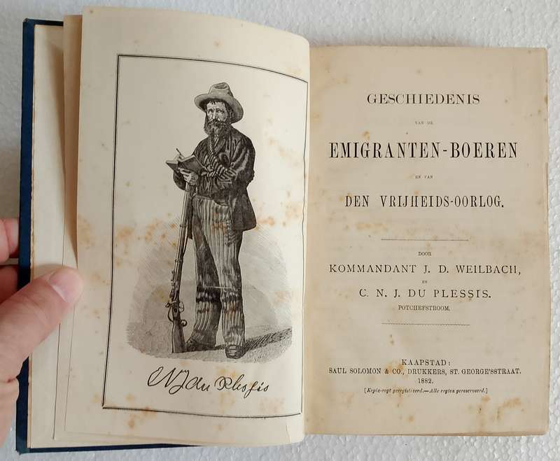 Geschiedenis van de Emigranten Boeren en van den Vrijheids-oorlog 1882