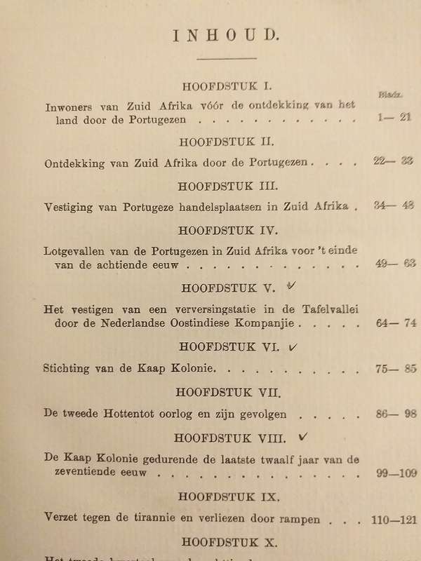 Geschiedenis van Zuid-Afrika door George McCall Theal circa 1910 *** LEESKOPIE ***