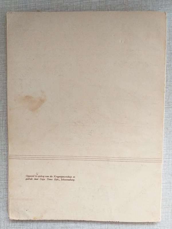 Die Geskiedenis van die Krugerstandbeeld (JH Breytenbach)