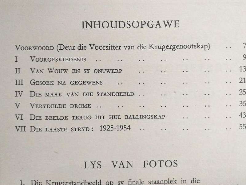 Die Geskiedenis van die Krugerstandbeeld (JH Breytenbach)