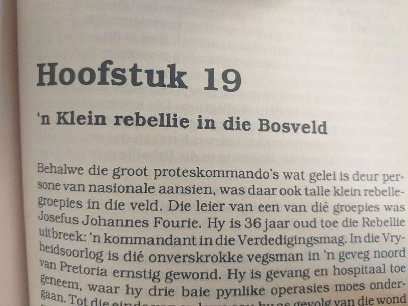 Gewapende Protes (PG Hendriks)  Die Rebellie