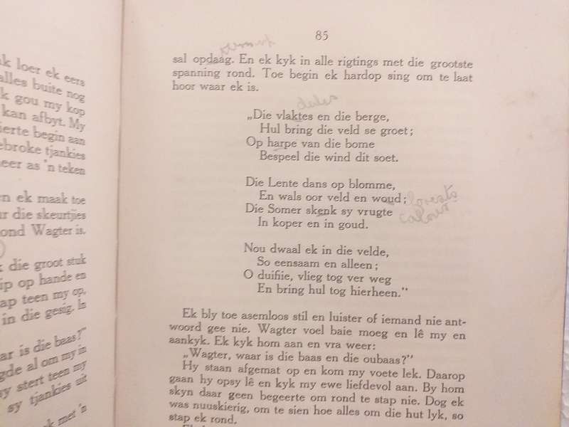 Ghwennie Barnveld (CR von Wielligh) 1924 Voortrekker jeugverhaal *** LEESKOPIE ***