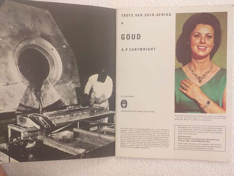 Goud - Trots van Suid-Afrika (AP Cartwright) 1973