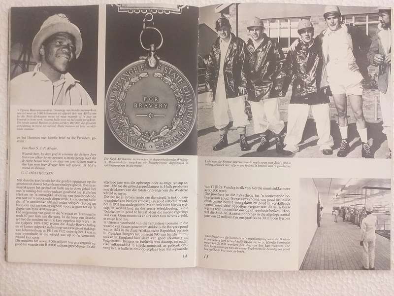 Goud - Trots van Suid-Afrika (AP Cartwright) 1973