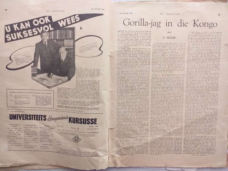Huisgenoot 1939 *** GEHAWENDE TOESTAND ***