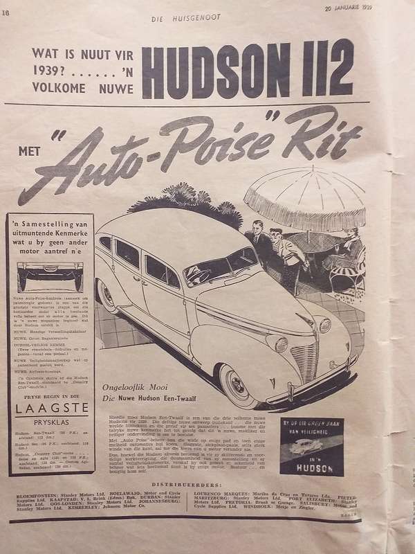 Huisgenoot 1939 *** GEHAWENDE TOESTAND ***