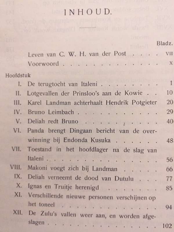 Ignas Prinsloo of Volharding onbekroond door CWH van der Post