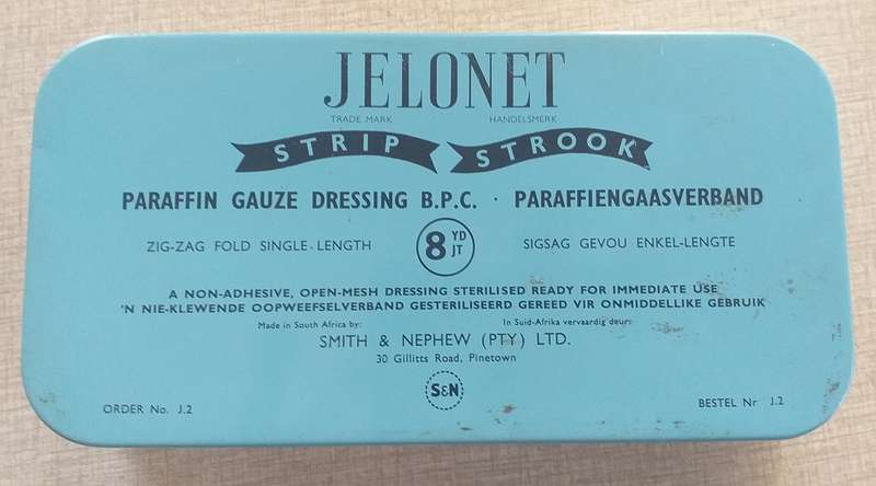 Jelonet Strip Strook blik tin