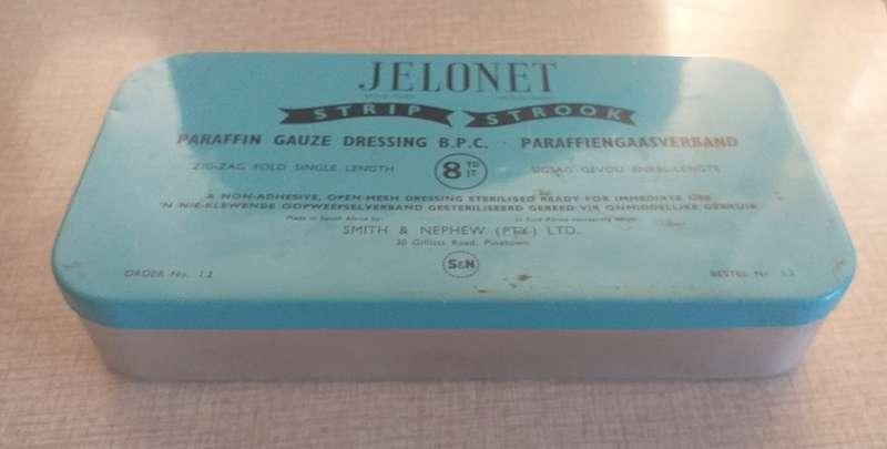 Jelonet Strip Strook blik tin