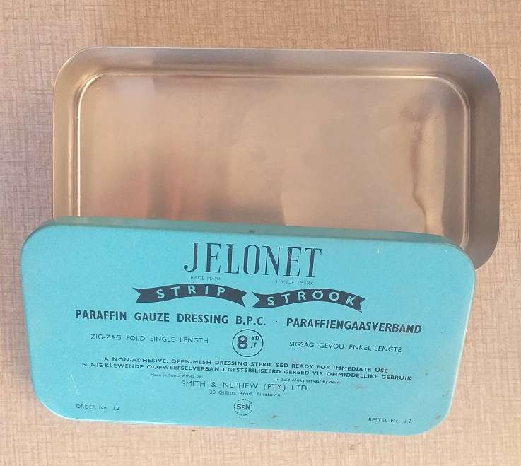Jelonet Strip Strook blik tin