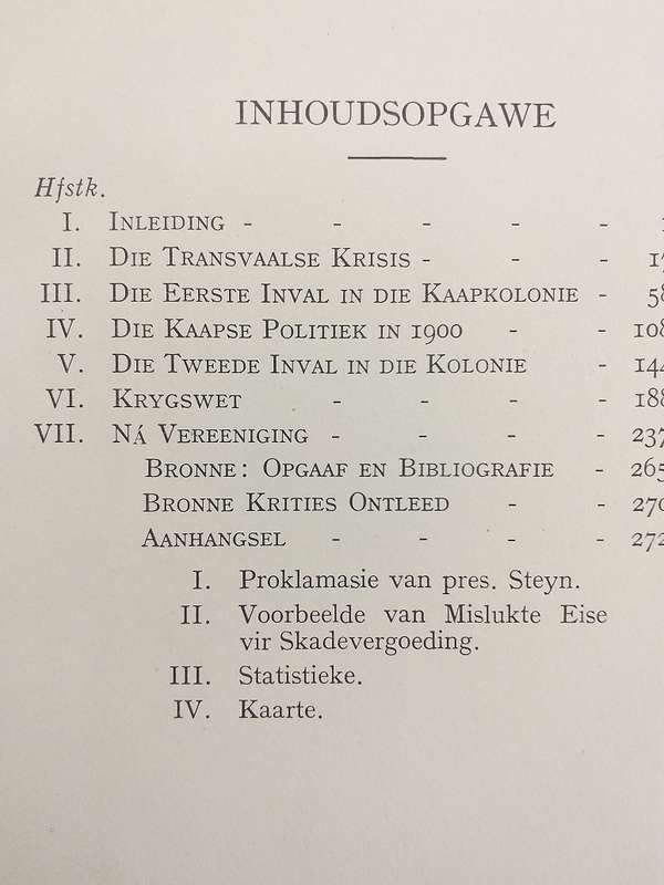 Kaapland en die Tweede Vryheidsoorlog (CJ Scheepers Strydom) Ons Geskiedenis Serie Eerste Uitgawe