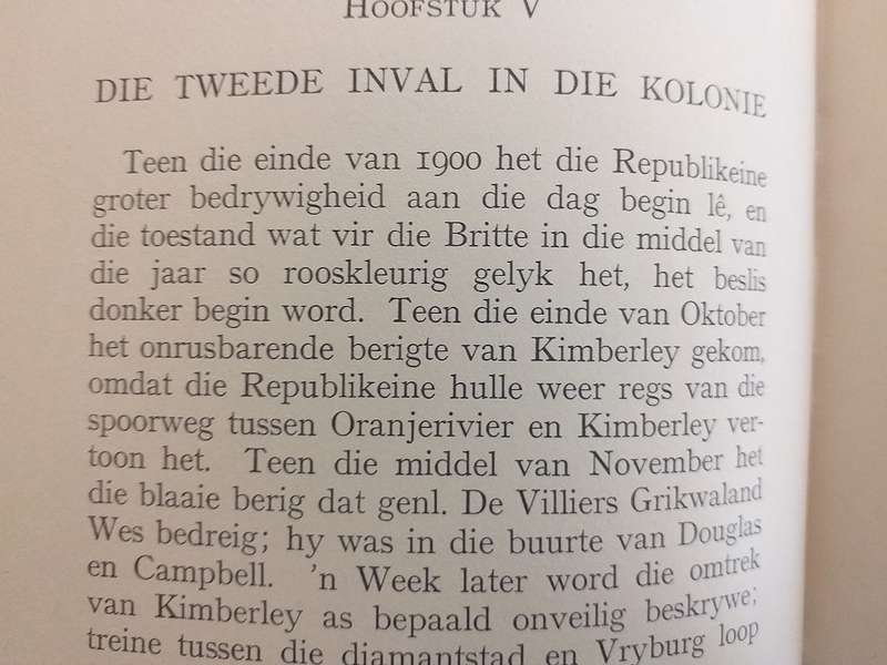 Kaapland en die Tweede Vryheidsoorlog (CJ Scheepers Strydom) Ons Geskiedenis Serie Eerste Uitgawe