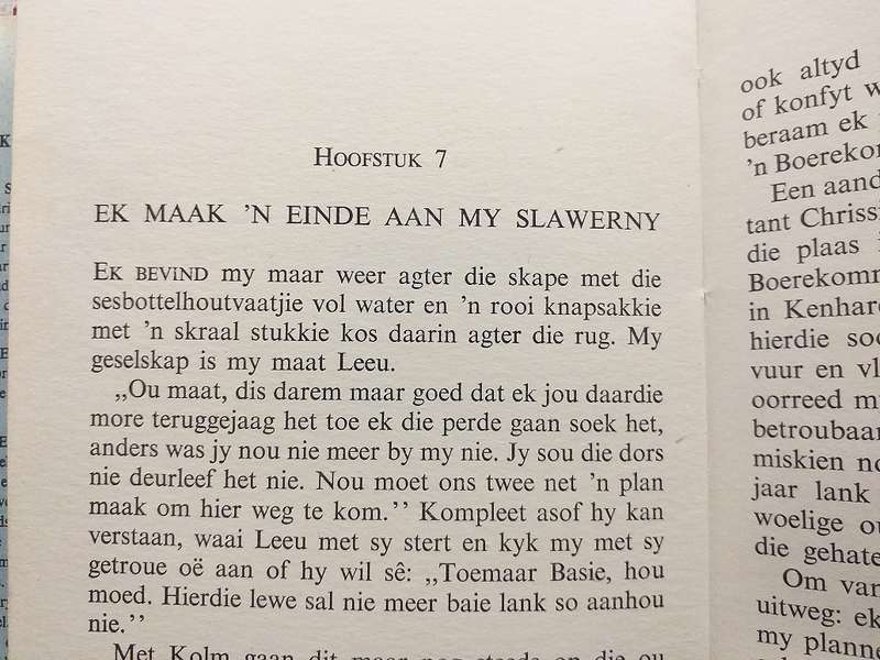 Kalahari Mac I Een (Freddie Macdonald)
