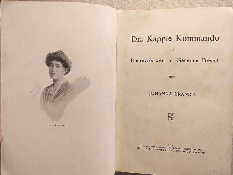Die Kappie Kommando door Johanna Brandt (Eerste uitgawe 1913)