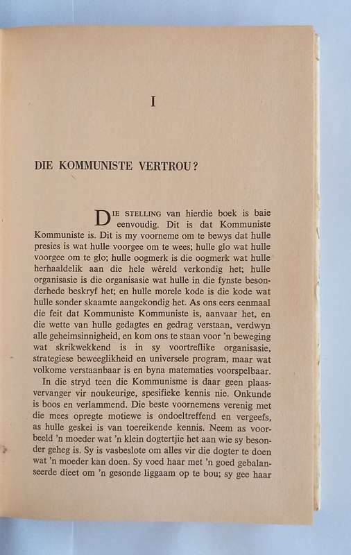 Jy kan die kommuniste vertrou (om kommuniste te wees) (Dr Fred Schwarz)