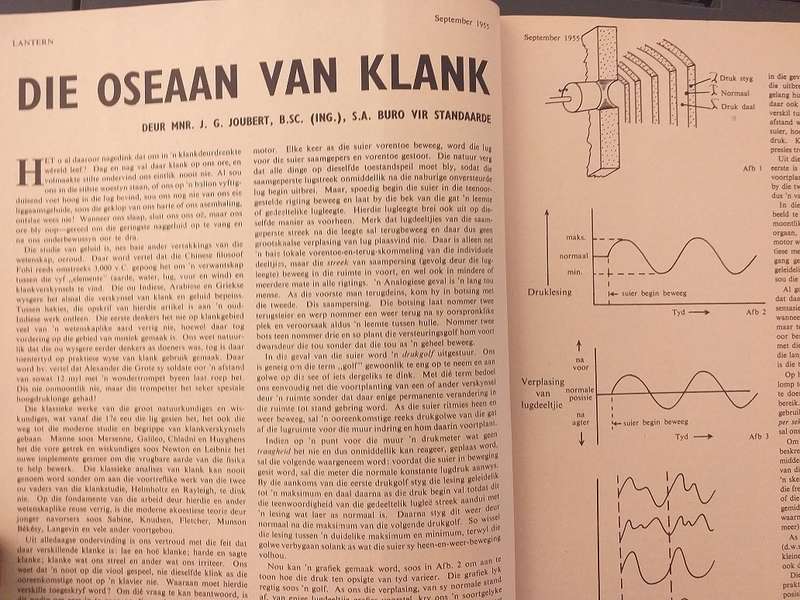 Lantern Tydskrif Magazine July-Sept 1955 vol 5 nr 1