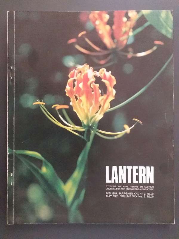 Lantern Tydskrif Magazine Mei 1981 vol 30 nr 2