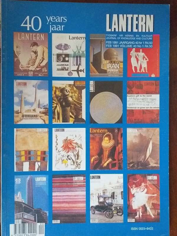 Lantern Tydskrif Magazine 1991 vol 40 nr 1
