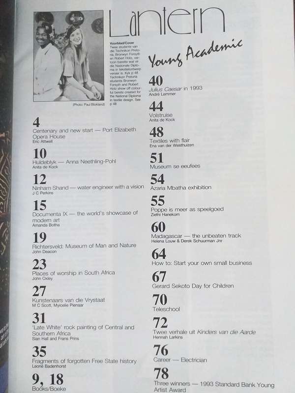 Lantern Tydskrif Magazine 1993 vol 42 nr 2