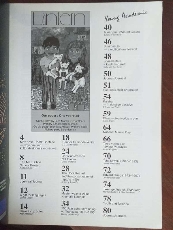 Lantern Tydskrif Magazine 1993 vol 42 nr 4