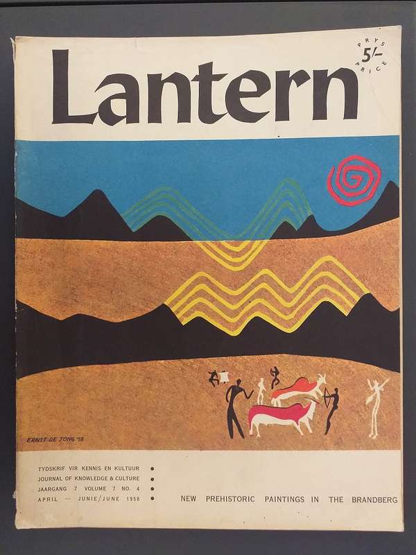 Lantern Tydskrif Magazine Apr Jun 1958 vol 7 nr 4