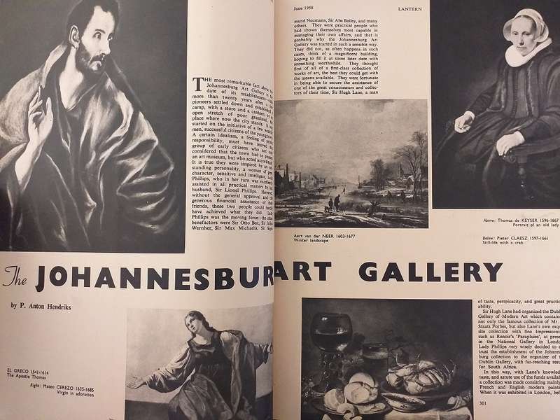 Lantern Tydskrif Magazine Apr Jun 1958 vol 7 nr 4