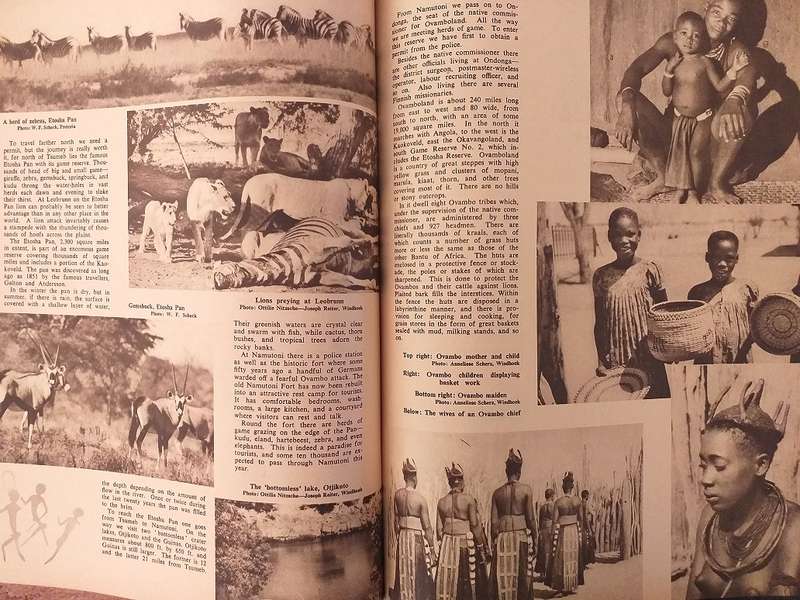 Lantern Tydskrif Magazine Okt 1957 vol 7 nr 1 South West Africa Land of promise