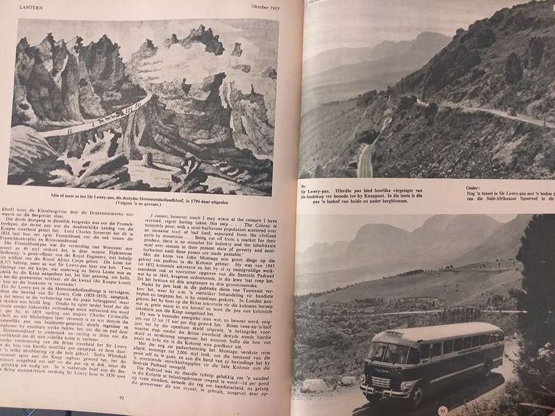 Lantern Tydskrif Magazine Okt 1957 vol 7 nr 1 South West Africa Land of promise