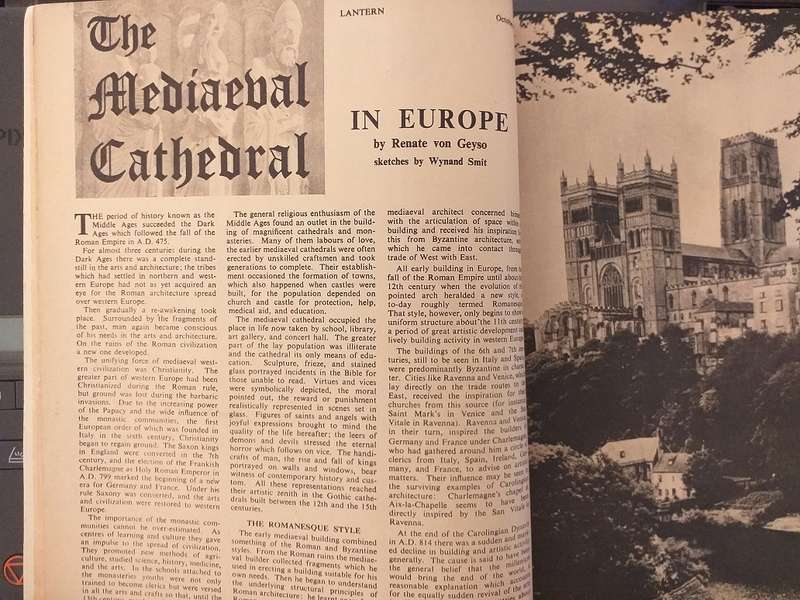 Lantern Tydskrif Magazine Okt 1957 vol 7 nr 1 South West Africa Land of promise