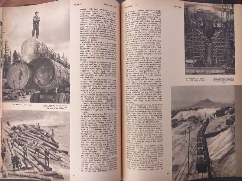 Lantern Tydskrif Magazine Jul - Sept 1958 vol 8 nr 1 Spotlight on the USA