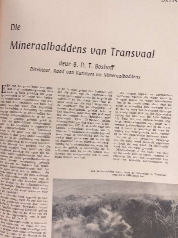 Lantern Tydskrif Magazine Jun 1963 vol 12 nr 4