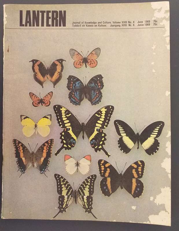 Lantern Tydskrif Magazine Jun 1969 vol 18 nr 4
